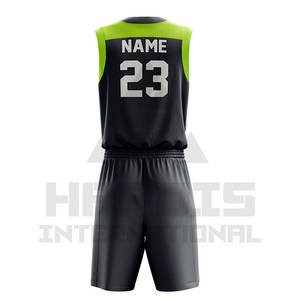 มืออาชีพดีวัสดุบริการ OEM ราคาร้อนชุดบาสเก็ตบอลสําหรับเยาวชนพร้อมบริการโลโก้ที่กําหนดเองชุดบาสเก็ตบอล - Product Image 3