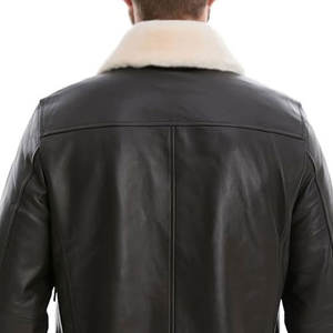 High Street Style Men Regular Fit Chaquetas de cuero/Chaquetas de cuero de moda y elegantes para hombres a la venta - Product Image 5