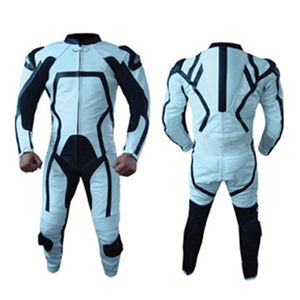 Traje de Carreras de Motociclismo de Cuero Genuino, Ropa Deportiva de Talla Grande para Carreras de Autos y Motocicletas, Traje de Motociclismo de Cuero Genuino - Product Image 4