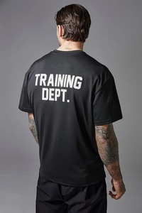 เสื้อยืดสวมหัวพิมพ์ลาย DTG สำหรับผู้ชายโอเวอร์ไซส์ไหล่ตกทรงหลวมแขนสั้นพอดีตัวทำจากผ้าฝ้ายเจอร์ซี่โลโก้ที่กำหนดเอง - Product Image 6