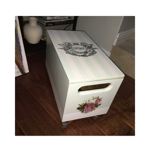 Caisse de <span class=keywords><strong>rangement</strong></span> et de présentation pour disques vinyles - Naturel - Product Image 3