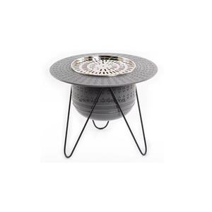 Fourniture directe d'usine couleur grise forme ronde foyer chauffe-jardin Unique concepteur métal Dallah chauffage pour accessoire de cuisine - Product Image 1