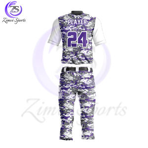 Ropa de equipo de alta calidad ligera y respetuosa con el medio ambiente, producto en blanco con impresión sublimada, nuevo precio razonable, ropa deportiva, uniforme de béisbol - Product Image 2