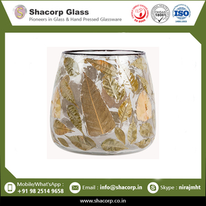 Dernière collection de verre intégré de feuilles d'or de la plus haute qualité de l'exportateur indien - Product Image 2