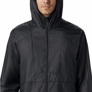 แจ็คเก็ตกันลมสำหรับผู้ชายแบบสปอร์ตกลางแจ้ง ผลิตตามสั่ง (OEM) พร้อมโลโก้สั่งทำ  ไซส์ใหญ่พิเศษ - Product Image 4