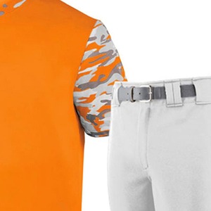 Uniforme de béisbol personalizado para hombre, 100% poliéster, precio al por mayor, uniforme de juego de equipo impreso de Calidad única - Product Image 5