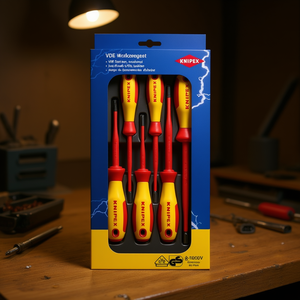 Knipex VDE Slotted/Phillips <b>Screwdriver</b> <b>Set</b> 6-Piece Product Category - Product Image 3
