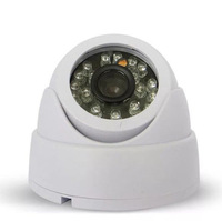 Caméra analogique 4-en-1 Starlight Night Vision IP66 étanche | 170° Grand Angle AHD 1080P | Caméra Dôme Métallique pour Camions et Flottes de Bus