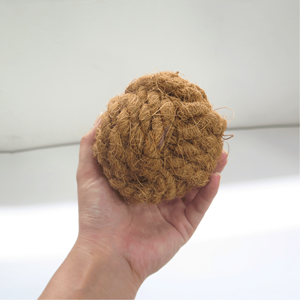 Obral 2024! Mainan kunyah hewan peliharaan tali dari sekam kelapa membuat membersihkan gigi hewan peliharaan Anda, mengurangi Stress - WINVNINT - Product Image 5