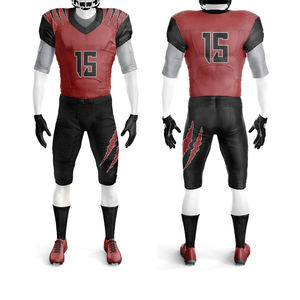 ชุดเครื่องแบบฟุตบอลของผู้ชายชุดเครื่องแบบอเมริกันฟุตบอลดีไซน์ใหม่ - Product Image 3