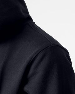 Sweat à capuche zippé 100% coton doublé, lavé à la pierre, imprimé numérique, broderie 3D - Product Image 4