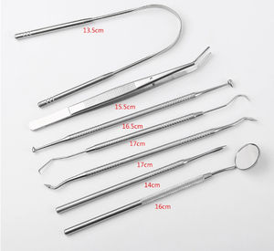 Kit de Cuidado Dental Portátil de Acero Inoxidable para Viaje, Raspador de Dientes, Eliminador de Sarro, Cálculos y Placa, Higiene Bucal - Product Image 3