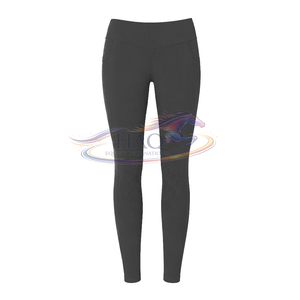 Horse Riding <b>Tights</b> for Women Full Seat Silicone Grip High Waist Stretch Riding Pants for Training and Competition - Product Image 2