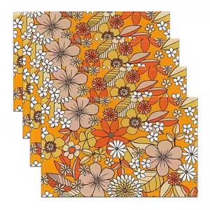 Customized Print Kitchen <b>Accessories</b> 100% Cotton Multicolor Placemats with Customized Logo - Product Image 2