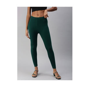 Tissu en tricot sans couture de qualité supérieure 51% Polyamide 38% Polyester 11% Legging taille haute conique élasthanne - Product Image 3