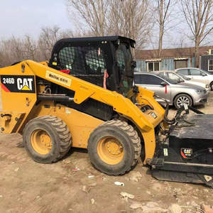 Chargeuse compacte CAT 246D d'occasion, équipement de construction compact haute performance, mini-chargeuse robuste et durable à vendre - Product Image 1