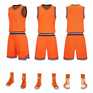 Maillots de basket-ball de rue imprimés par sublimation de haute qualité en gros, uniformes de basket-ball en polyester OME - Product Image 5