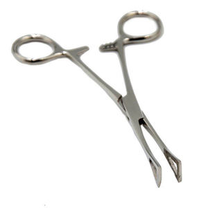 Fórceps de anclaje dérmico de alta calidad, herramientas para Piercing corporal, fórceps para Piercing de pulido de espejo, fórceps para cuerpo recto de acero inoxidable - Product Image 2