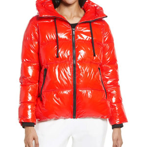 Streetwear d'hiver personnalisé Vestes bouffantes imperméables multi-tailles Vestes bouffantes à capuche pour femmes - Product Image 5