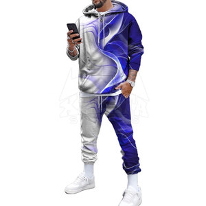 2025 Venta en línea Chándales transpirables con capucha para hombres Material duradero Etiqueta privada Sublimación Equipo deportivo de invierno - Product Image 5