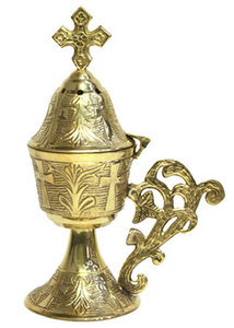 Quemador de Incienso Dorado Decorativo Hecho a Mano de Calidad Sostenible para Uso en el Hogar y Hoteles, Quemador de Incienso de Mesa - Product Image 4