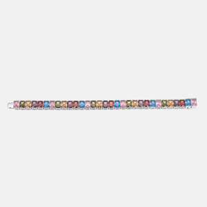 Bracelet minimaliste en or style hip-hop avec micro-pavé de diamants – Cadeau - Product Image 3