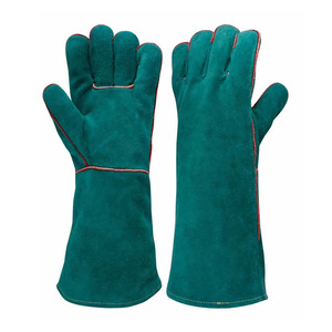 ถุงมือเชื่อม TIG MiG ถุงมือเชื่อมหนังวัวเพื่อความปลอดภัย - Product Image 3