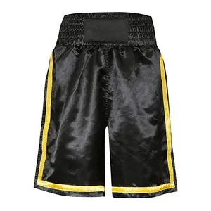 Groothandel Hoge Kwaliteit Heren Gym Shorts Custom Print Boksbroek Boksen Worsteling Korte Mma Boksgevechten Shorts