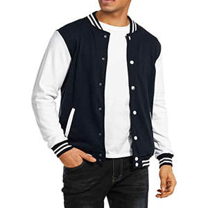 Personalice su propia marca de ropa de abrigo de estilo escolar para hombres y mujeres, chaqueta de béisbol universitaria para hombres, chaqueta de béisbol universitaria para hombres - Product Image 3