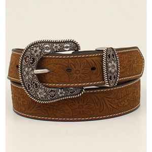 Premium handmade <b>western</b> leather <b>belt</b> with carved pattern durable ethnic style cowboy fashion <b>belt</b> - Product Image 1