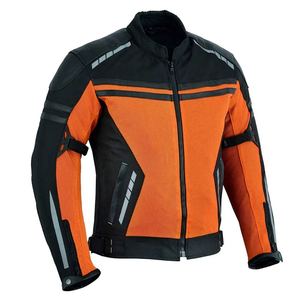 Personalizable hombres 100% poliéster Cardura motocicleta Touring chaqueta Racing Jersey impermeable invierno Biker equipo de protección - Product Image 1