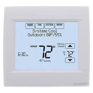 Termostato Honeywell VisionPRO 8000, Paquete de 5 Unidades, Listo para Enviar, Pantalla LCD Blanca, Clasificación IP68, Resistencia a Temperaturas de 1 °C, OEM/ODM Disponible - Product Image 1
