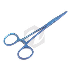 คีมล็อกสเตนเลสสตีลสีฟ้าคีมสำหรับแพทย์อุปกรณ์ทันตกรรม5.5" - Product Image 1