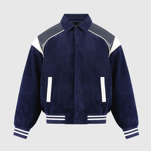 Chaqueta Universitaria para Hombre de Alta Calidad, Más Vendida, Informal, de Algodón Lavado y Felpa, Precio Económico al por Mayor - Product Image 2