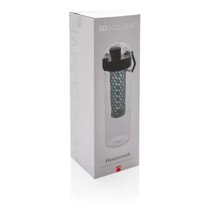 Bouteille d'eau personnalisée de 700 ml avec infuseur en nid d'abeille, bouteille de sport avec merchandising unique - Product Image 5