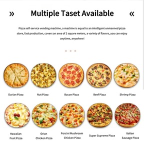 Distributeur automatique de pizzas au poulet chaud, écran tactile, Wi-Fi, paiement par carte et application Cash App - Product Image 3