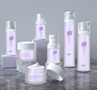 Bouteilles pulvérisatrices givrées personnalisables multi-tailles, rechargeables, en plastique double couche pour cosmétiques et soins de la peau, idéales pour les voyages