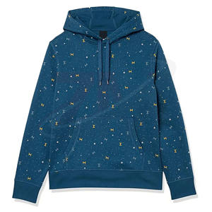 Sudaderas con capucha de forro polar personalizadas de fábrica con patrón sólido para hombre, tallas grandes, corte ajustado, nuevas llegadas, sudaderas para ropa urbana. - Product Image 5