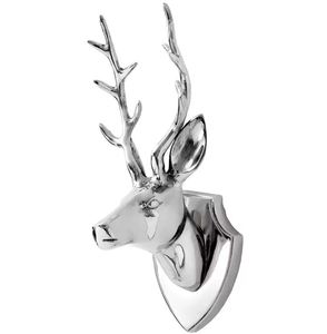 Custom Size 2024 Latest Metal <b>Stag</b> <b>Head</b> Wall Mounted Deer <b>Head</b> Wall Decor Creative Wall Hangings - Product Image 2