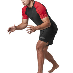 MMA Grappling Rashguard Chemise de compression imprimée personnalisée Hommes Technologie de sublimation Logo personnalisé Long Design OEM BJJ Bjjrashguard - Product Image 4