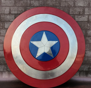 Winter Captain America Shield Best Avenger Lovers Shield para decoración del hogar/Escudo de decoración de pared Artículos regalados para amantes de la guerra - Product Image 1