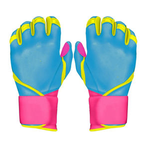 Gants de baseball de haute qualité Gants de frappe de baseball professionnels en cuir Offre Spéciale Gants confortables avec logo personnalisé - Product Image 4