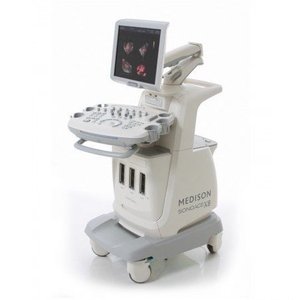 Appareil d'échographie SonoAce X8 avec support OEM/ODM, écran LCD 17 pouces, origine Italie - Product Image 1