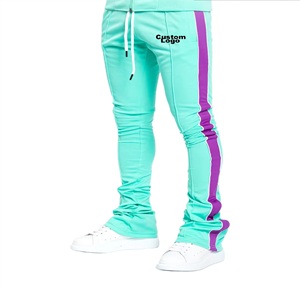 Pantalons de survêtement décontractés pour hommes Taille haute Doublure en polaire Léger Écologique Chaud Tissu bouclé épais Confortable Gym Fitness - Product Image 3