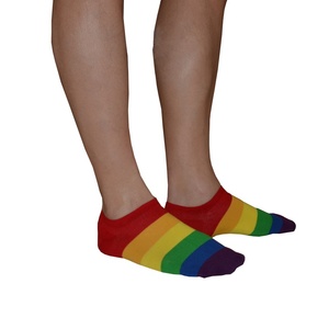 LGBTQ Rainbow Flag Calcetines <span class=keywords><strong>Pansexual</strong></span> Non Binary Bi Pride Anke Calcetines - Product Image 2