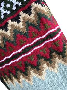 Western Show Horse Saddle Blanket Diseño de Nueva Zelanda Manta de sillín de lana hecha a mano Top Wool Saddle Pad Size - Product Image 2