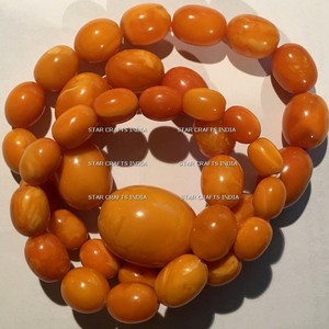 Collier de perles de résine de couleur chaude au prix d'usine en gros de STAR CRAFTS INDIA Meilleur sur le marché en ligne Pink Hot Shade - Product Image 6