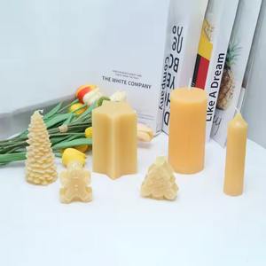 H.M.A Artisanat vacances festives bougies votives décoration de Noël pour éclairage de table maison fête hiver affichage - Product Image 1