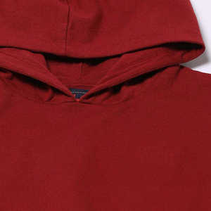 Novedad al por Mayor, Top Corto Holgado con Estampado de Letras para Mujer, Material de Felpa, Top Corto con Capucha para Mujer a Precio Económico - Product Image 3