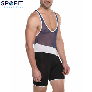 Camisetas de lucha sin tirantes para hombre OEM 2026, camisetas interiores de fitness para levantamiento de pesas, estampadas por sublimación, que absorben la humedad, MOQ bajo - Product Image 2